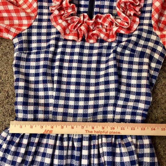 Vintage Handmade Square Dance Outfit Matching Mens Womens Used 3 Piece - Picture 11 of 16